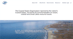 Desktop Screenshot of coastalstates.org